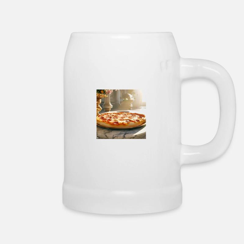 Saveur Pizza Lover - Chope en céramique - blanc