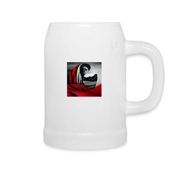 Lune de sang - Chope en céramique - blanc - Droite
