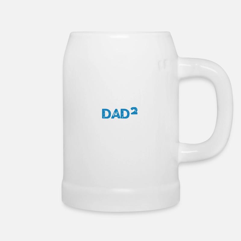 Miglior padre padre di due padri gemelli regalo - Boccale per birra - bianco