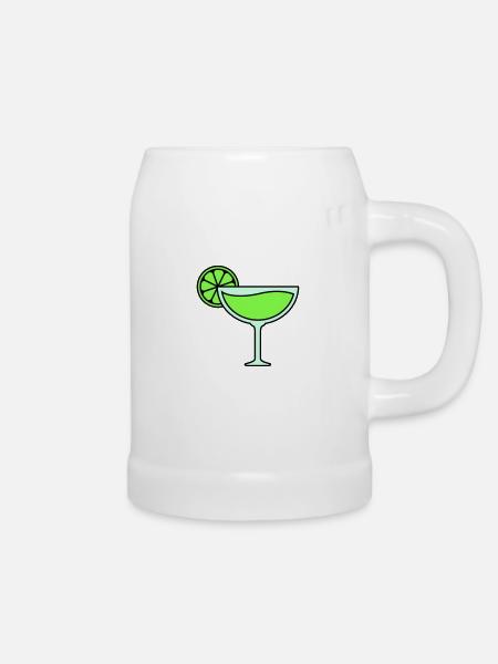 cocktail - Bierkrug - Weiß