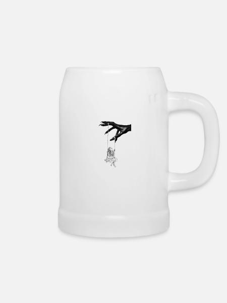 Elternschaft - Bierkrug - Weiß