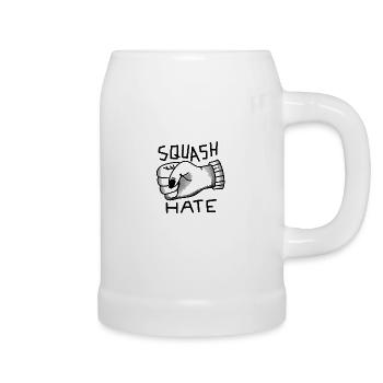 Squash-Hass - Bierkrug - Weiß - Rechts