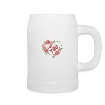 For you - Beer Mug - white - Right