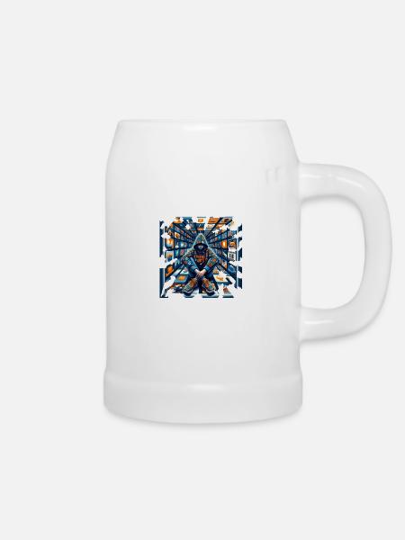 DigitalOverload - Bierkrug - Weiß