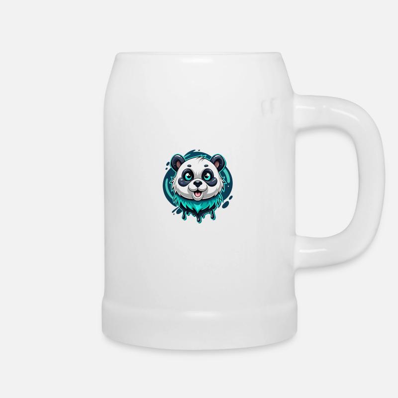 panda - Beer Mug - white