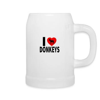 Donkey - Beer Mug - white - Right