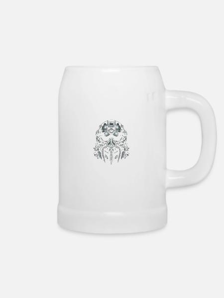 Zukünftiger Kampfpilot - Bierkrug - Weiß