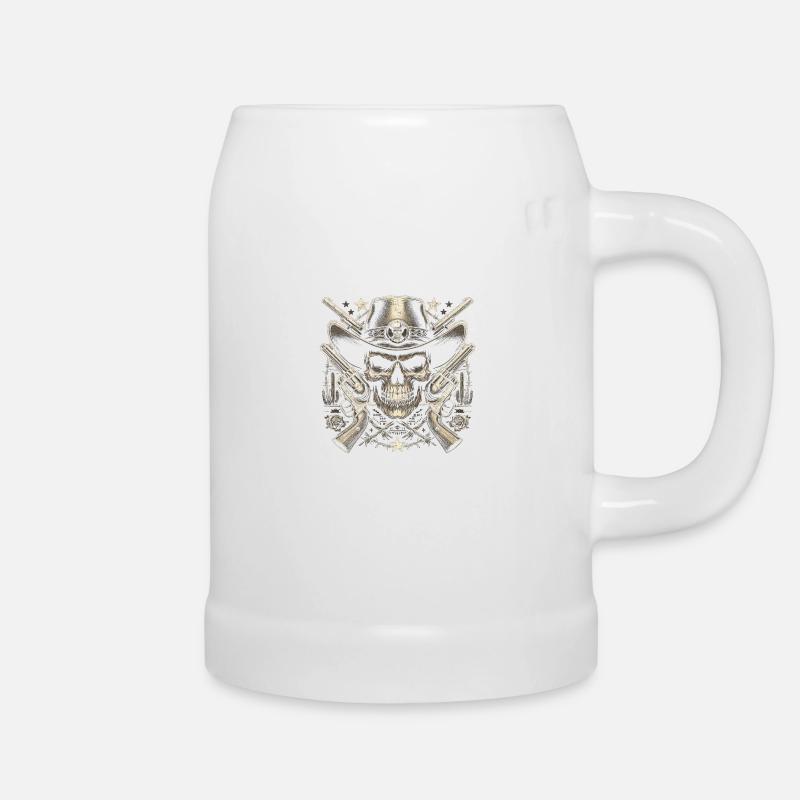 Das letzte Gefecht des Sheriffs - Bierkrug - Weiß