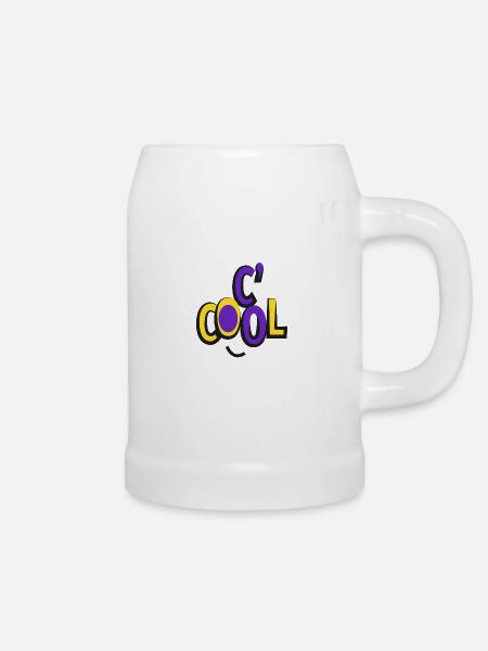 C' COOL - Bierkrug - Weiß