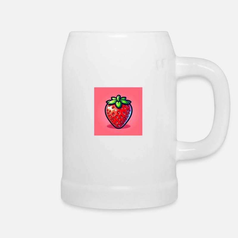 Berry Pop - Bierkrug - Weiß