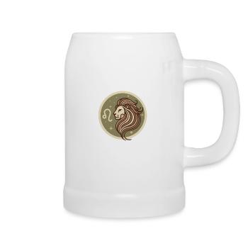 Design "Golden Majesty" - Beer Mug - white - Right