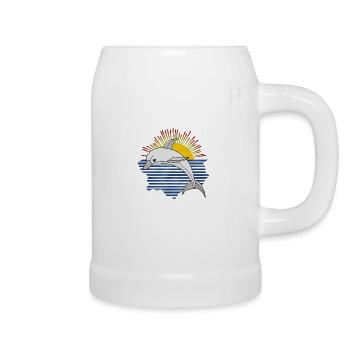 Dolphin - Beer Mug - white - Right