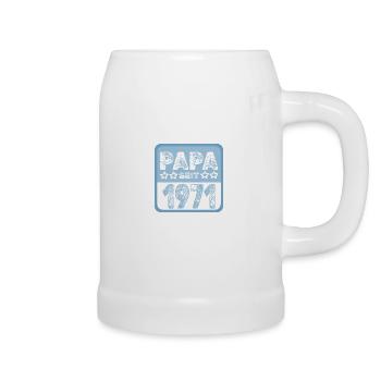 seit 1971 - Bierkrug - Weiß - Rechts