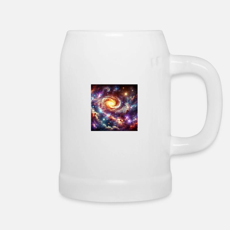 The Universe - Beer Mug - white