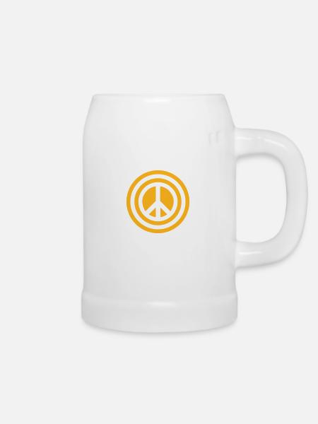 kreisicon32 - Bierkrug - Weiß