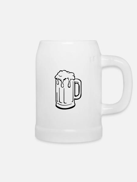 Bierkrug - Bierkrug - Weiß