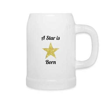 Rock Star - Beer Mug - white - Right