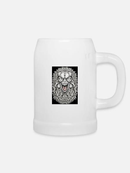 Evil laugh - Bierkrug - Weiß