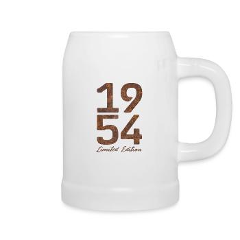 Vintage 1954 Limited Edition Rust Look - Beer Mug - white - Right
