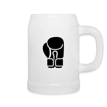 Boxing Glove - Beer Mug - white - Right