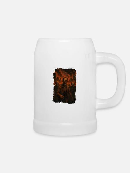 Zombiewelt - Bierkrug - Weiß
