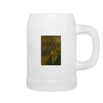 The Return to Office - Beer Mug - white - Right