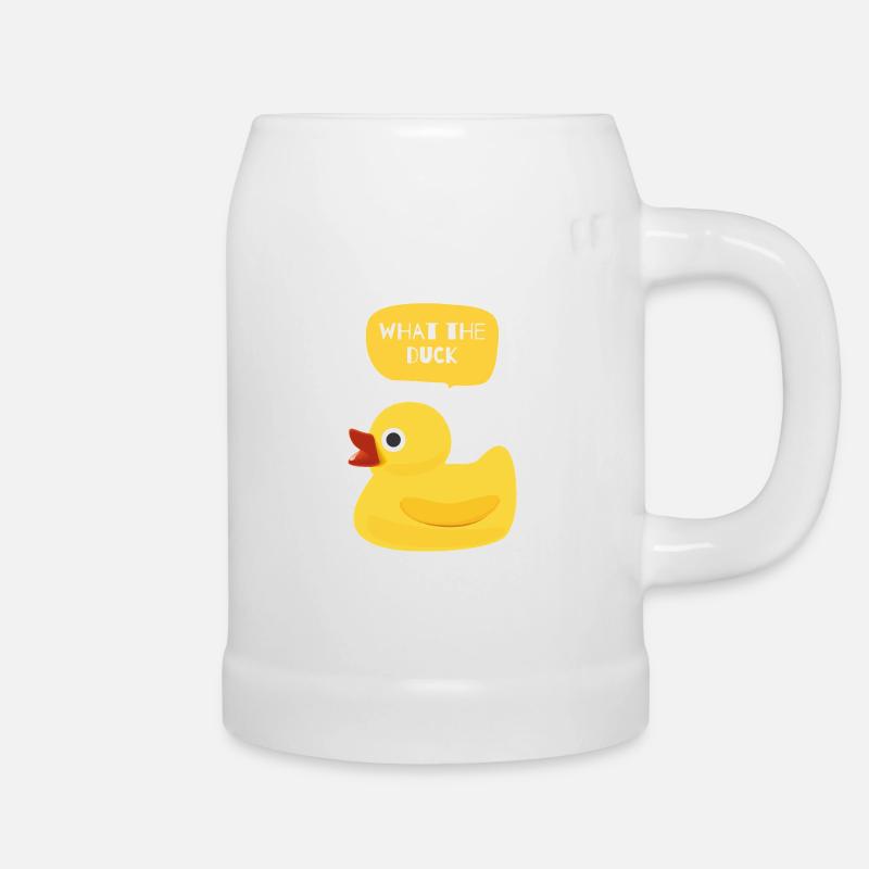 Qu’est-ce que le Duck Design - Chope en céramique - blanc