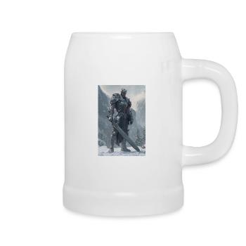 Warlord Frost Armor - Beer Mug - white - Right