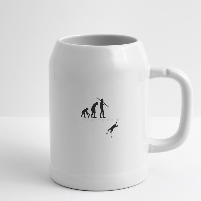 Evolution Bergsteiger Bierkrug