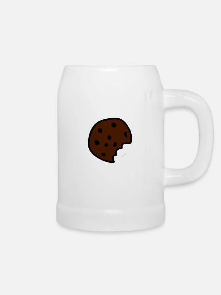 Cookie - Bierkrug - Weiß