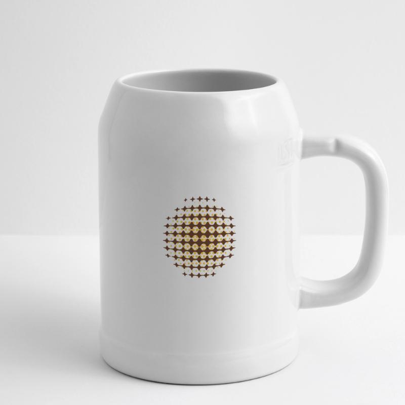 FUNKY DISCO SPACE SUPERNOVA (FR) - MOIRE PATTERNS Chope en céramique