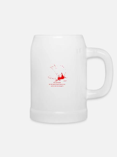 Viking doom - Bierkrug - Weiß