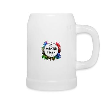 Mexico 2024 Colorful - Beer Mug - white - Right