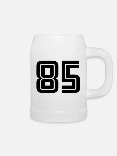 85 - Bierkrug - Weiß