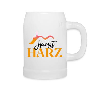 Logo Klassik - Bierkrug - Weiß - Rechts