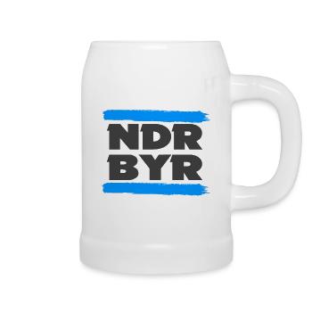 ndrbyr - Bierkrug - Weiß - Rechts