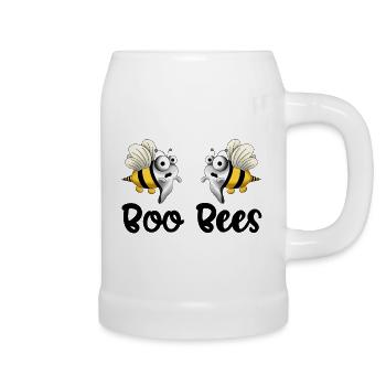 Boo bees - Bierkrug - Weiß - Rechts