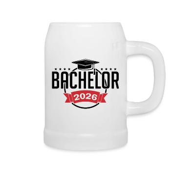 Bachelor 2026 Graduation Graduation - Beer Mug - white - Right
