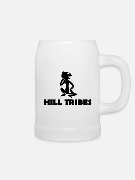 HILL TRIBES - Bierkrug - Weiß