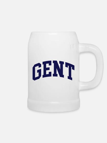 Gent - Bierkrug - Weiß
