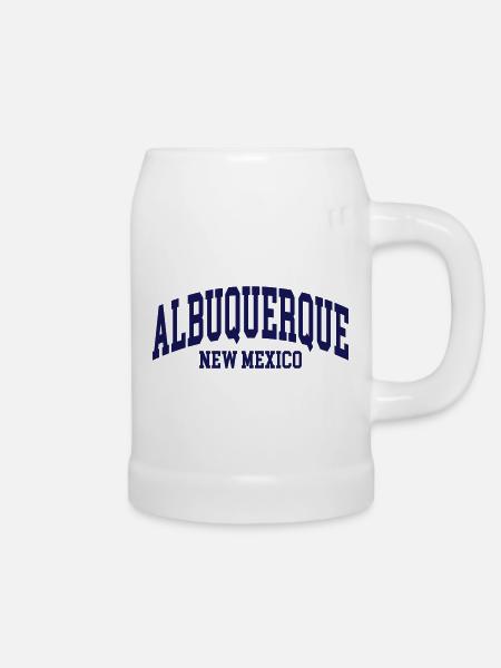 Albuquerque - Bierkrug - Weiß