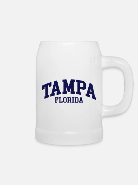 Tampa - Bierkrug - Weiß