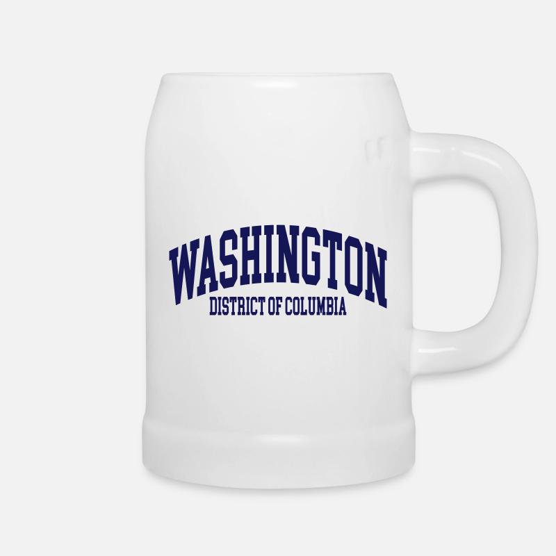 Washington D.C. - Bierkrug - Weiß