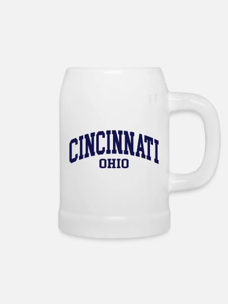 Cincinnati - Bierkrug - Weiß