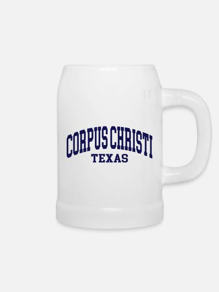 Corpus Christi - Bierkrug - Weiß