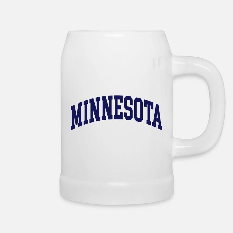 Minnesota - Bierkrug - Weiß