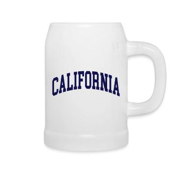 California - Beer Mug - white - Right