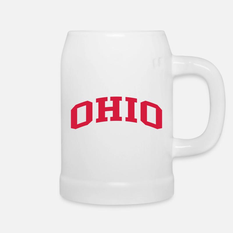 Ohio - Bierkrug - Weiß
