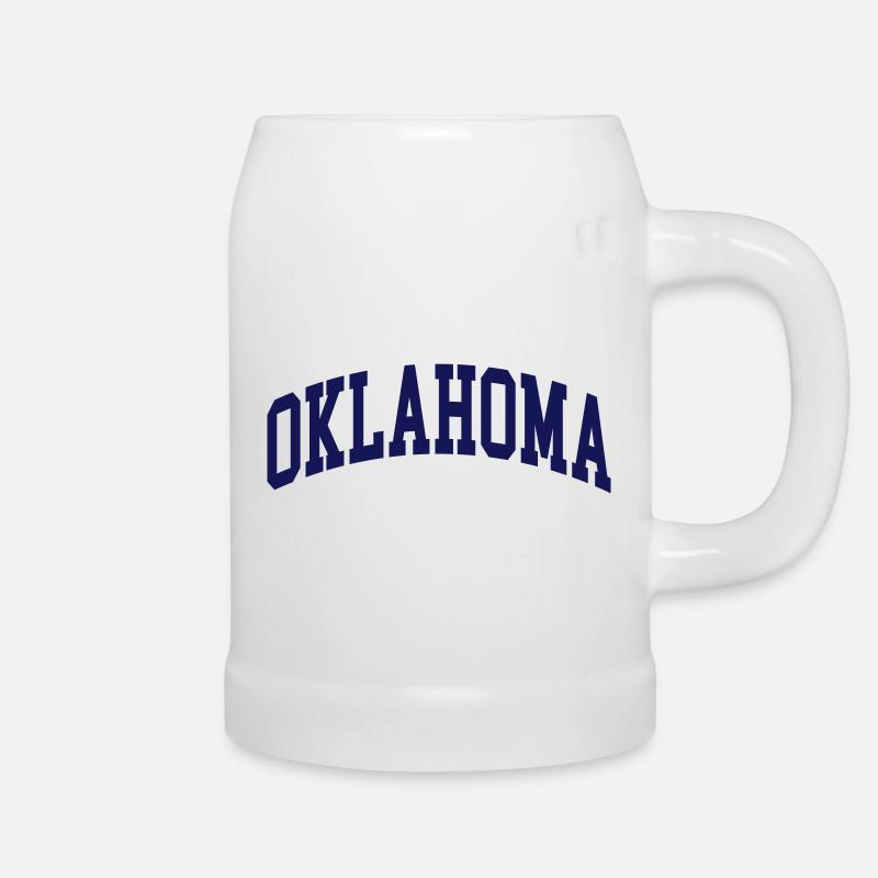 Oklahoma - Bierkrug - Weiß