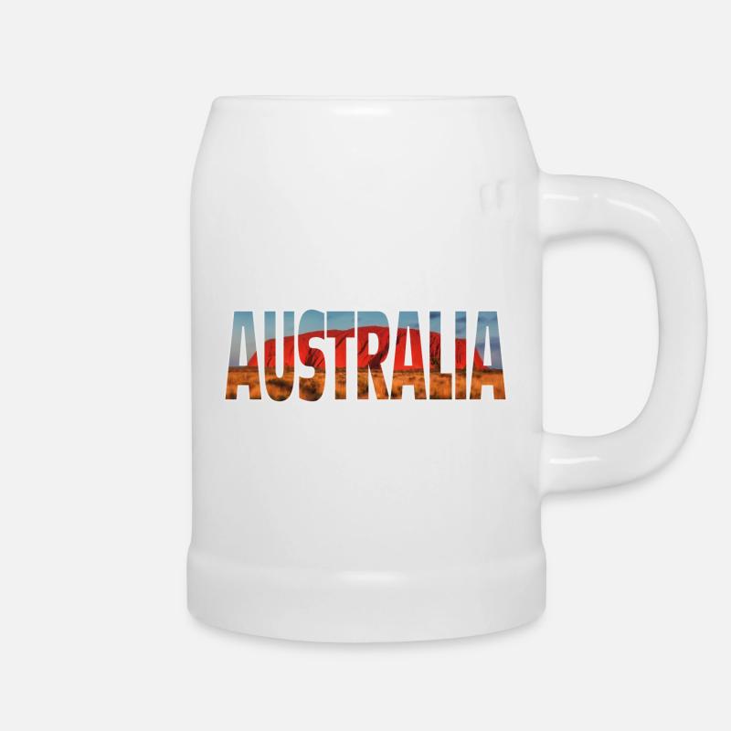 Australie - Chope en céramique - blanc